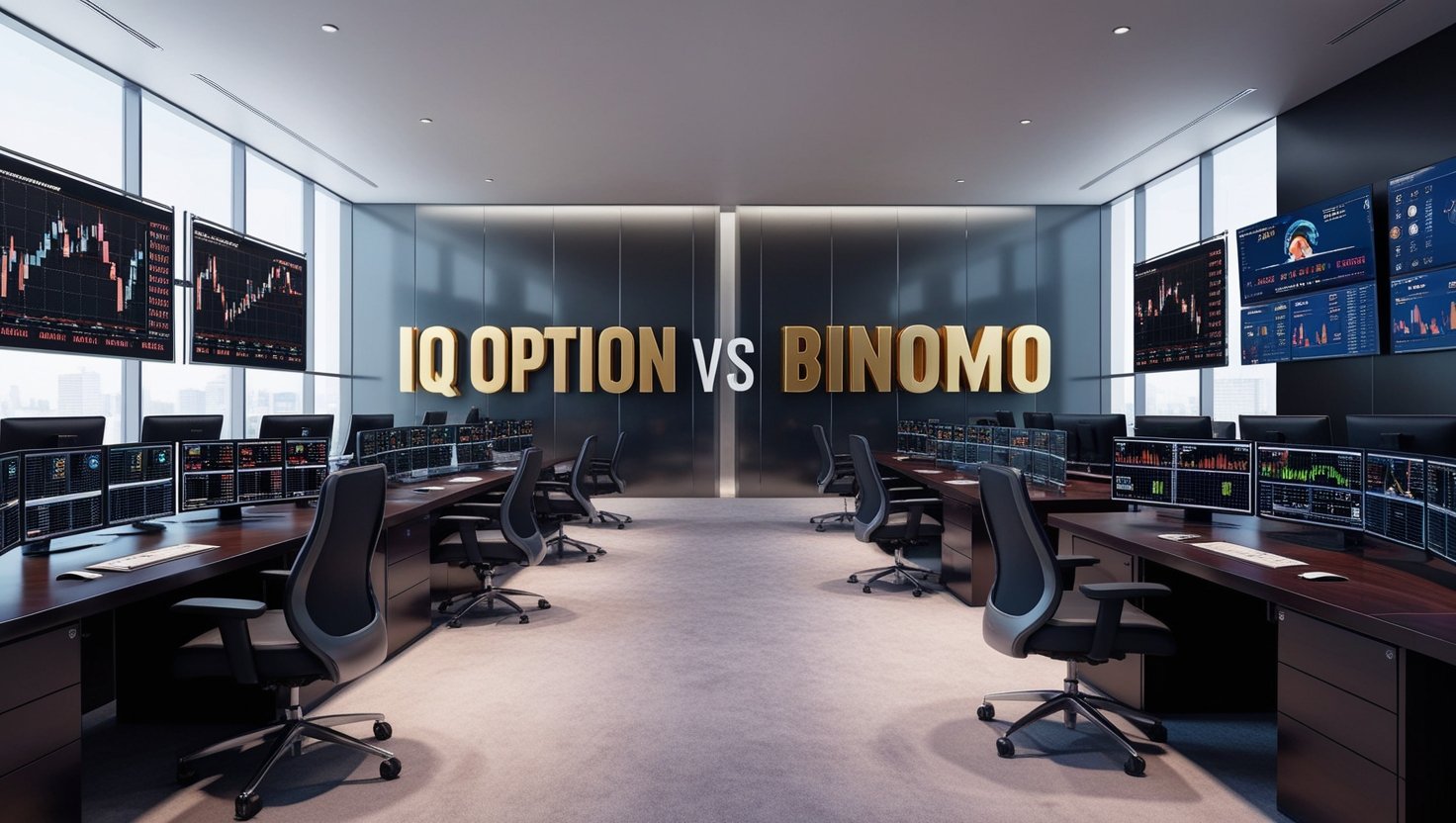 IQ Option ou Binomo: Qual a Melhor Plataforma?